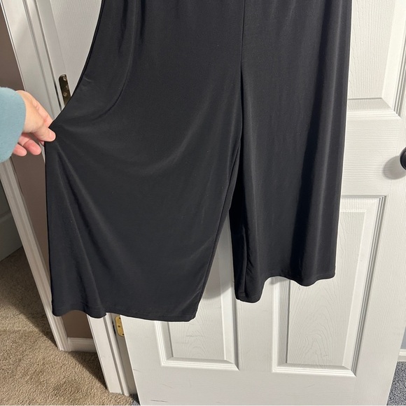 MSK Evening Collection wide leg capris, size 16, poly/spandex, office, evening - Picture 3 of 10